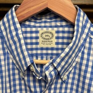 Kamakura Shirts Vintage Ivy Gingham Check Button-Down